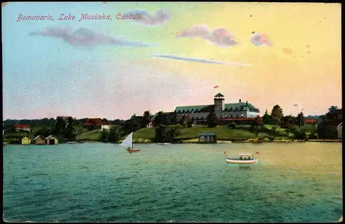 Postcard Kanada (allgemein) Beaumaris, Lake Muskoka, Canada Kanada 1910