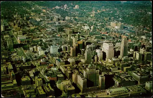 Toronto Aerial View (Luftbild Luftaufnahme) City of Ontario 1959