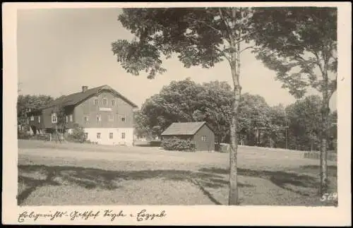 Ansichtskarte Seyde-Hermsdorf Erzgebirge Erbgerichts-Gasthof 1940