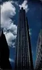 Manhattan-New York City Rockefeller Center  Skyscraper 1957  gel. Air Mail