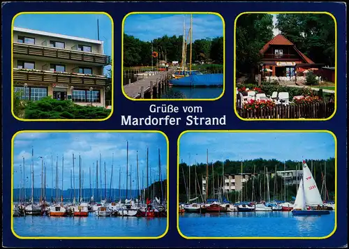 Mardorf Steinhuder Meer Neustadt am Rübenberge Mehrbildkarte Ortsansichten 1993