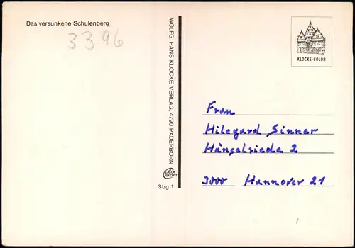 Schulenberg Clausthal-Zellerfeld Das versunkene Schulenberg 1971