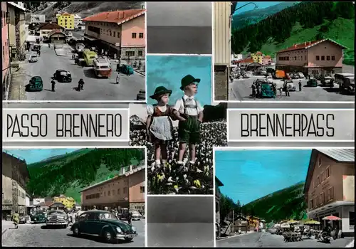Cartoline Sterzing Vipiteno Mehrbildkarte BRENNERPASS PASSO BRENNERO 1968
