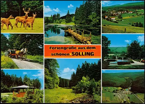 Neuhaus im Solling-Holzminden Feriengrüsse aus dem SOLLING Deutschland 1974