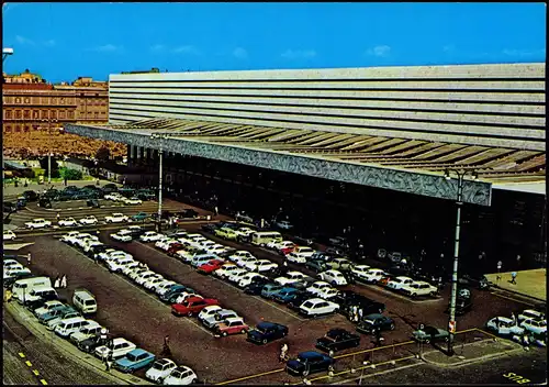 Cartoline Rom Roma Bahnhof Stazione Termini Gare Termini 1974