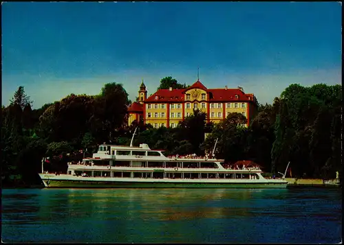 Ansichtskarte Insel Mainau-Konstanz Das Salonschiff ,,München" 1981