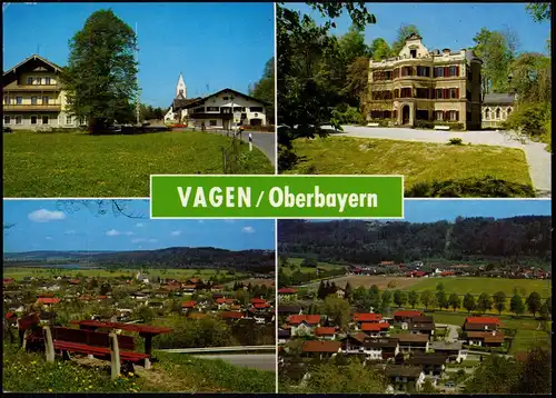 Vagen-Feldkirchen-Westerham 4 Bild, Urlaubsort im Mangfalltal 1979