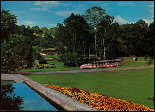 Deutschmühlental-Saarbrücken Deutsch-Französischer Garten mit Parkeisenbahn 1973
