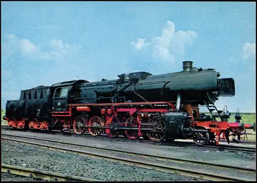 Dampflokomotive Baureihe 50 Einheitsgüterzug-Dampflok Lokomotive 1970