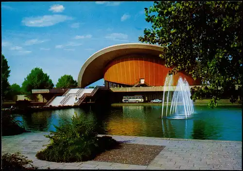 Ansichtskarte Tiergarten-Berlin Kongreßhalle 1960