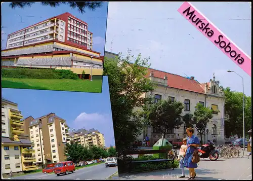 Slowenien Slovenija SLOVENIJA SLOVENIJA Murska Sobota (Mehrbildkarte) 1994