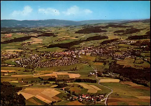 Ansichtskarte Waldkirchen Luftbild Luftaufnahme 1970