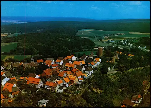 Ansichtskarte Trendelburg Luftbild 1981