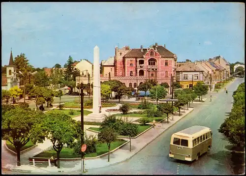 Mosonmagyaróvár Mosonmagyaróvár Stadttorplatz Városkapu tér 1974
