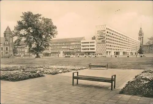Dessau-Dessau-Roßlau Wilhelm-Pieck-Straße, Tram Straßenbahn 1967