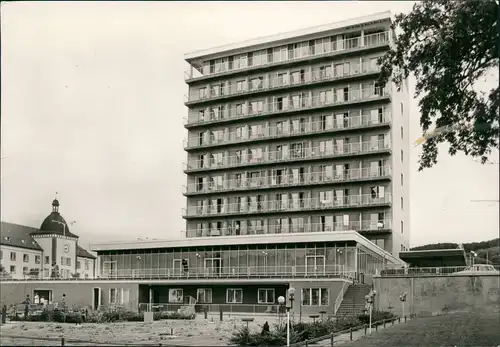 Ansichtskarte Sassnitz Hotel Hochhaus 1977