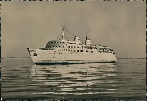 Ansichtskarte Sassnitz Fährschiff SASSNITZ 1969