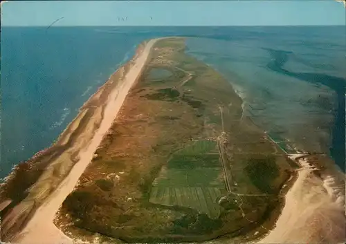 Ansichtskarte Juist Luftbild 1970