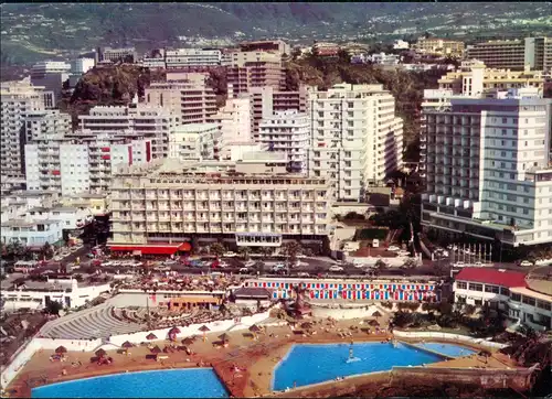 Postales Puerto de la Cruz Partial View 1973