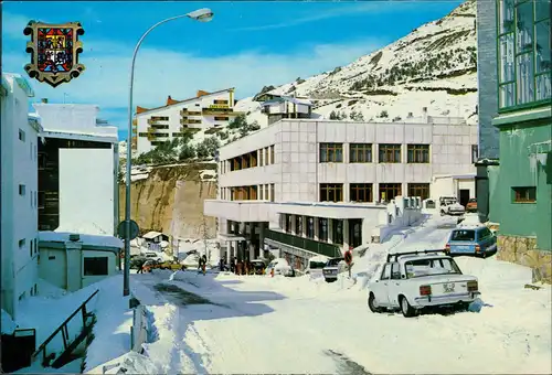 Granada Granada GRANADA Sierra Nevada Vista parcial, Auto Schnee Winter 1970
