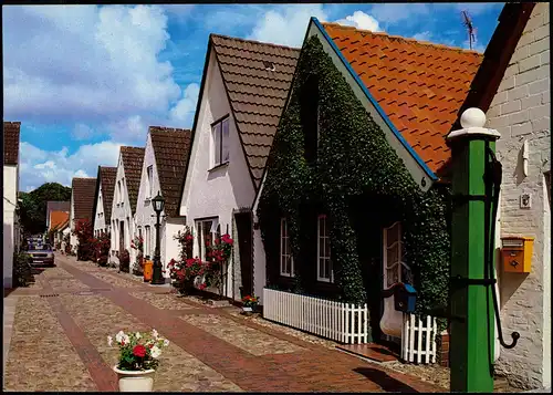 Ansichtskarte Wyk (Föhr) Carl-Häberlin-Straße NORDSEEHEILBAD 1980