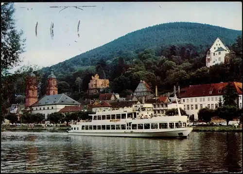 Miltenberg (Main) Personenschiffsreederei Hans Henneberger Schiff Mozart 1979