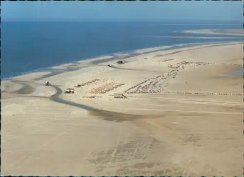 St. Peter-Ording Luftbild Die Ordinger Sandbank - Luftaufnahme 1965