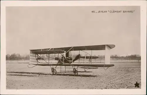 France Frankreich Flugzeug Airplane Avion BIPLAN "CLÉMENT BAYARD" 1928