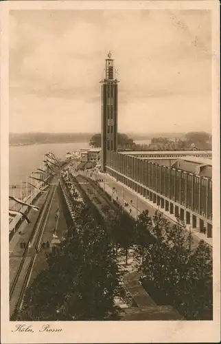 Ansichtskarte Köln Stadtansicht Köln Pressa 1930