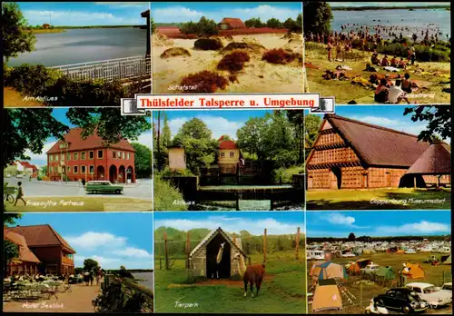 Thülsfelder Talsperre Thülsfelder Talsperre u. Umgebung (Mehrbildkarte) 1970