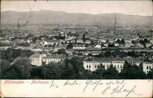 CPA Mülhausen Mulhouse Totale 1906