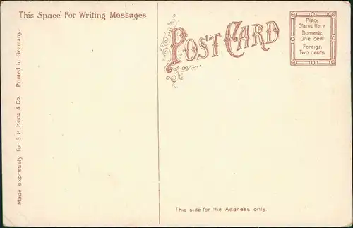 Postcard Chicago LAGOON LINCOLN PARK, Stadtteilansicht 1910