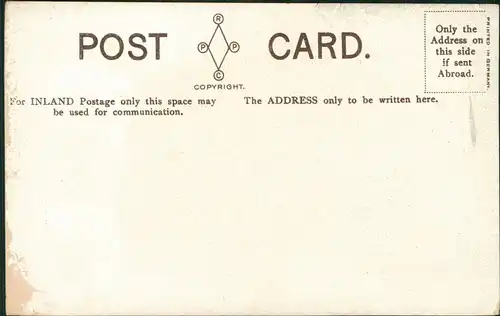 Postcard Oxford Merton College Library - Innen 1924