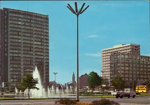 Ansichtskarte Charlottenburg-Berlin Ernst-Reuter-Platz 1970