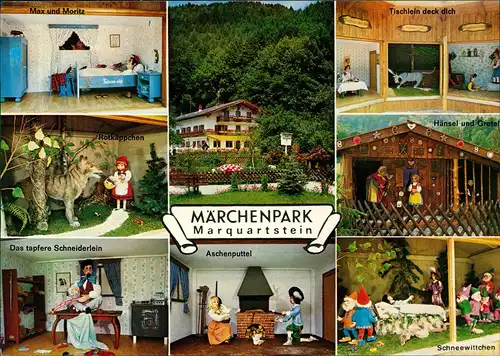 Niedernfels-Marquartstein Märchen Wildpark  Café Jägerwinkel MB 1970