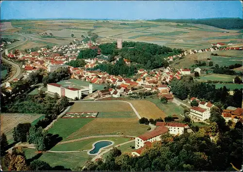 Ansichtskarte Bad Abbach Luftbild Luftaufnahme 1971