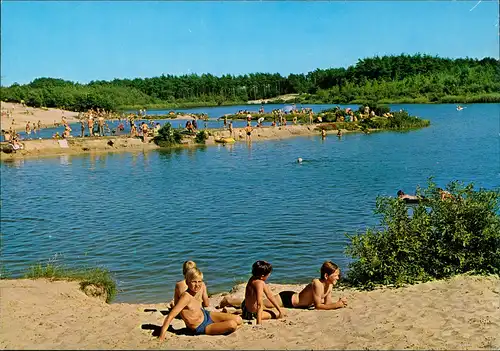 Ansichtskarte Aschendorf (Ems) Tunxdorfer Waldsee bei Aschendorf-Ems 1975