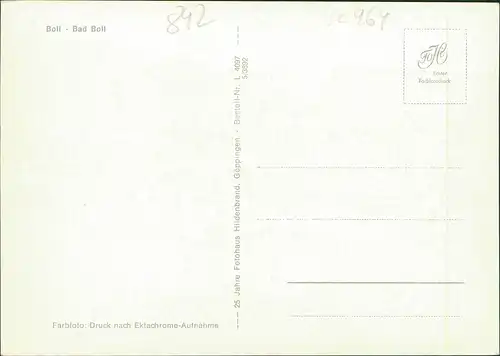 Ansichtskarte Bad Boll Panorama-Ansicht 1975