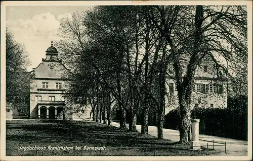 Ansichtskarte Kranichstein-Darmstadt Schloß 1933