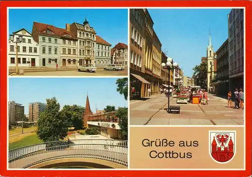 Cottbus Altmarkt, HO-Gaststätte Am Stadttor, Spremberger Straße 1988