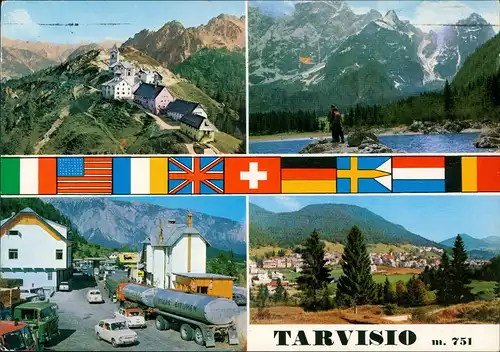 Tarvis Tarvisio Trbiž Mehrbildkarte mit Orts- und Umland-Ansichten 1969