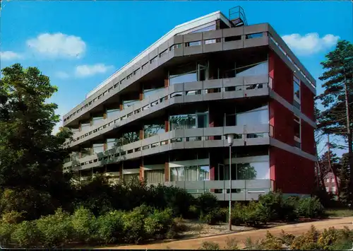 Ansichtskarte Timmendorfer Strand Curschmann-Institut Gebäude-Ansicht 1987