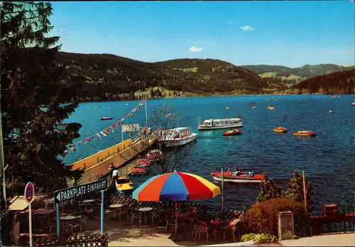 Ansichtskarte Titisee-Neustadt Titisee (Schwarzwald) Hochschwarzwald 1977