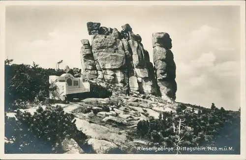 Brückenberg-Krummhübel Karpacz Górny Karpacz Riesengebirge Mittagstein 1930