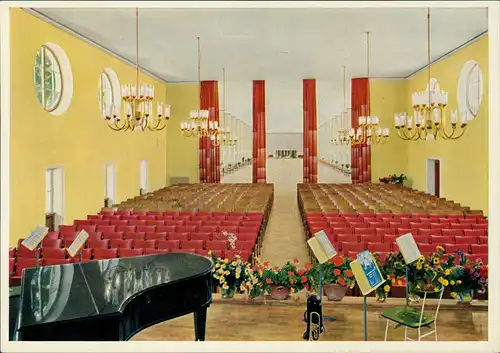 Ansichtskarte Bad Tölz KONZERTHALLE der Kurverwaltung der Jodquellen AG 1959