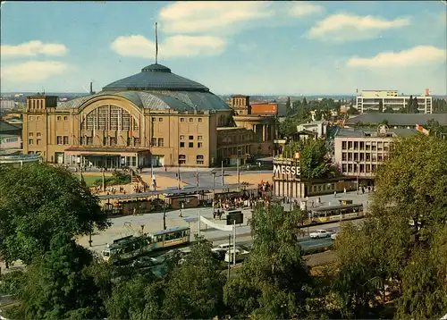 Ansichtskarte Frankfurt am Main Festhalle Messegelände 1960