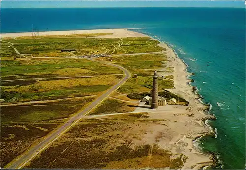 Postcard Skagen Luftaufnahme Skagen Grenen 1975