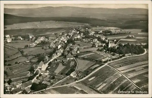 Ansichtskarte Hohegeiß-Braunlage Luftbild Hochharz 1933