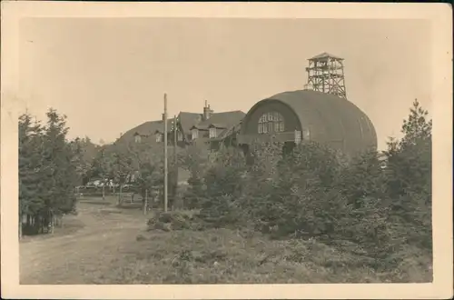 Postcard Langenbruck Dlouhý Most Das Riesenfaß (Jaberlich) 1932