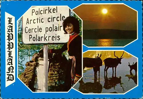 Lappland (allgemein) Typen & Photos of Lappland (Polcirkel, Polarzirkel) 1972